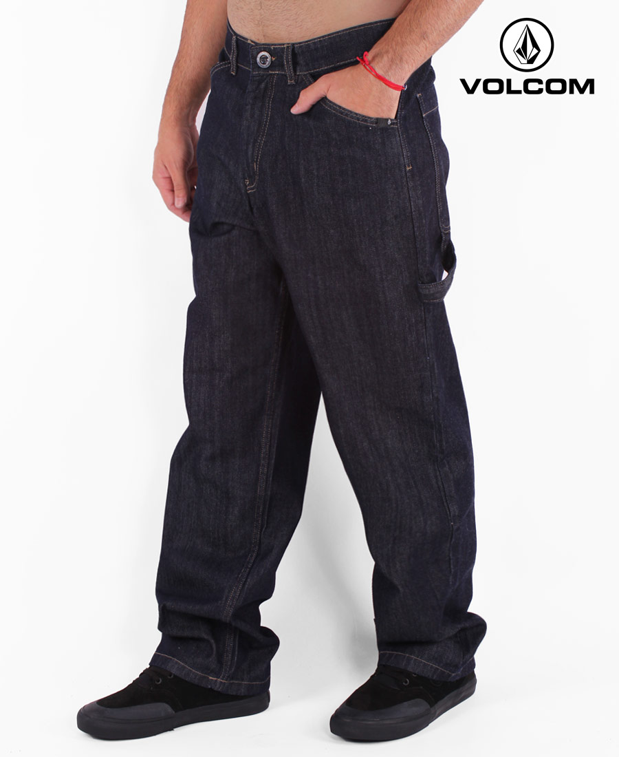 Jean Volcom Baggy Carpenter Rinse