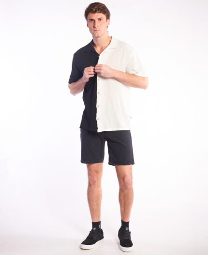 Bermuda Volcom Straight Solver Black