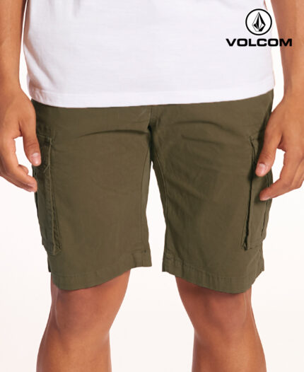 Bermuda Volcom Cargo Solid 18 Pulg