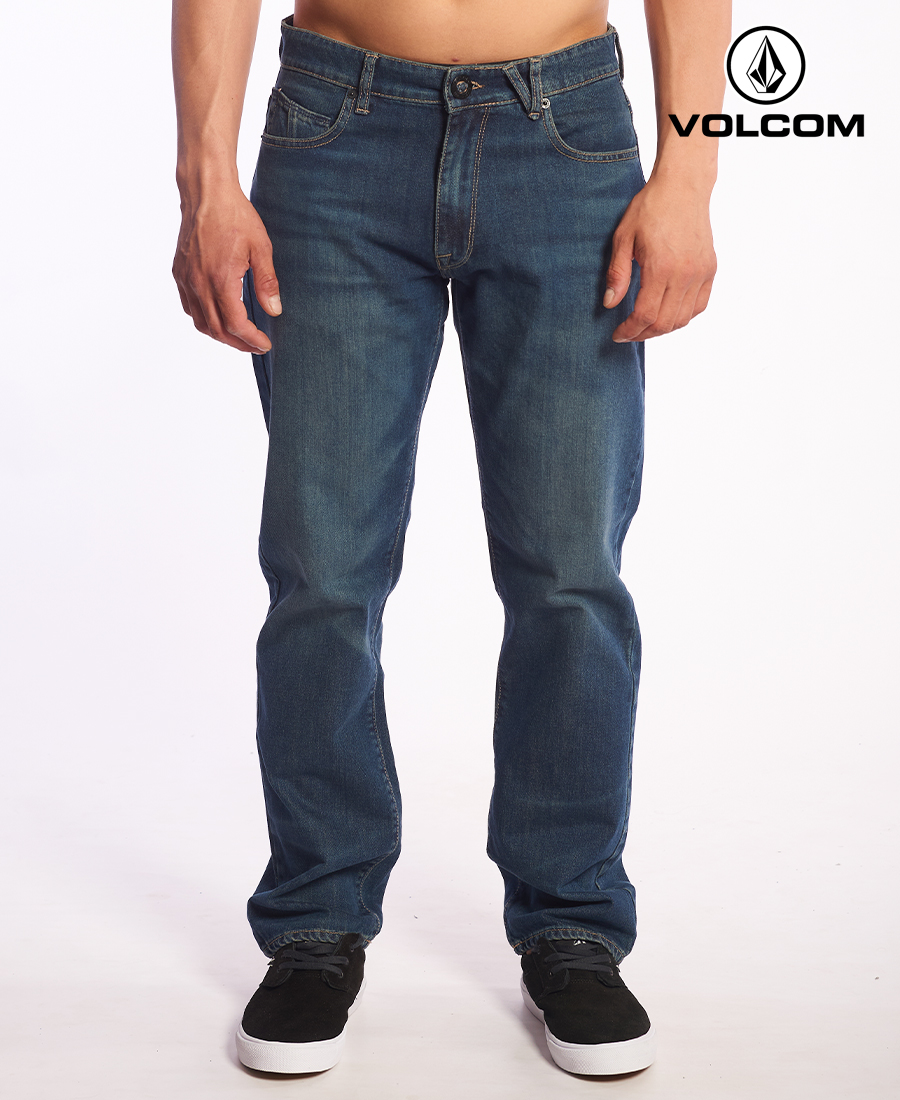 Jean Volcom Solver Dark Blue