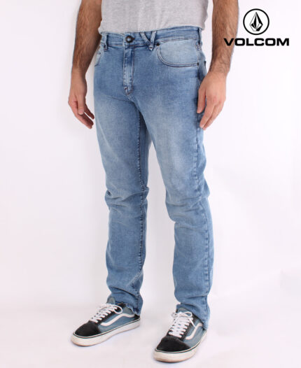 Jean Volcom Slim Vorta Blue