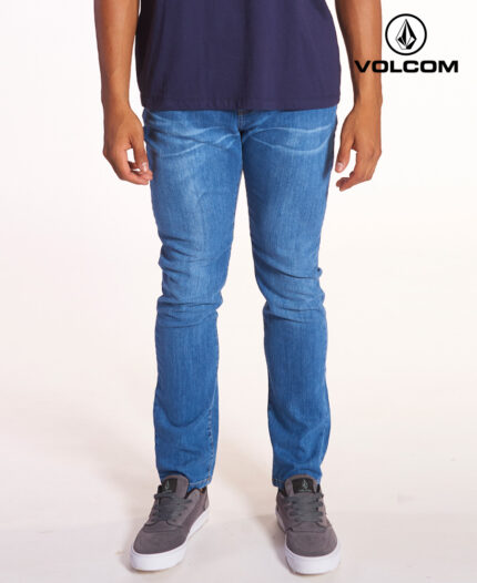 Jean Volcom Slim Vorta Used Blue