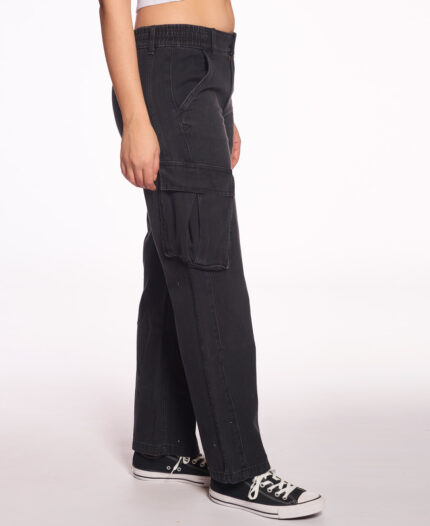 Jean Volcom Mid Cargo Black