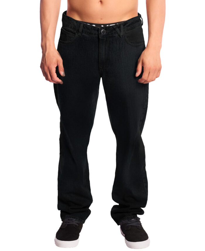 Jean  Volcom Solver Black Solid