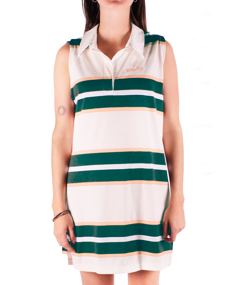 Vestido Volcom Polo Stripes