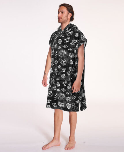 Poncho Rip Curl Print