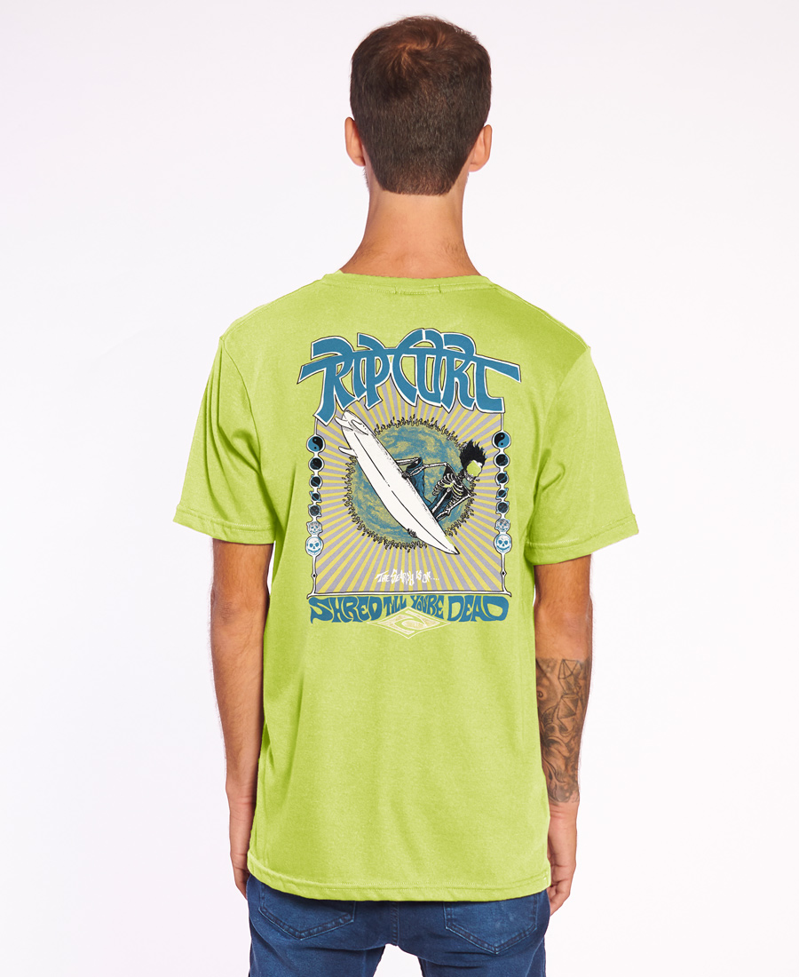 Remera Rip Curl Shred Till Dead