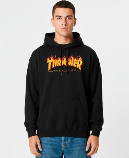 Buzo Thrasher Hood Flame