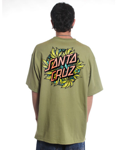 Remera  Santa Cruz Weed Dot Stripes