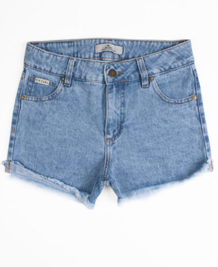 Short Rip Curl Blue Frayed
