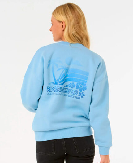 Buzo Rip Curl Crew Over Ocean Tech