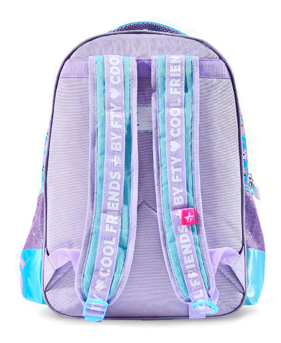 Mochila Footy Cool Friends Multi Termoformada 3D Lila - Imagen 2