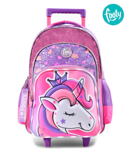 Mochila Footy Queen Unicornio Lila