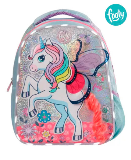 Mochila Footy Unicornio Led 20L