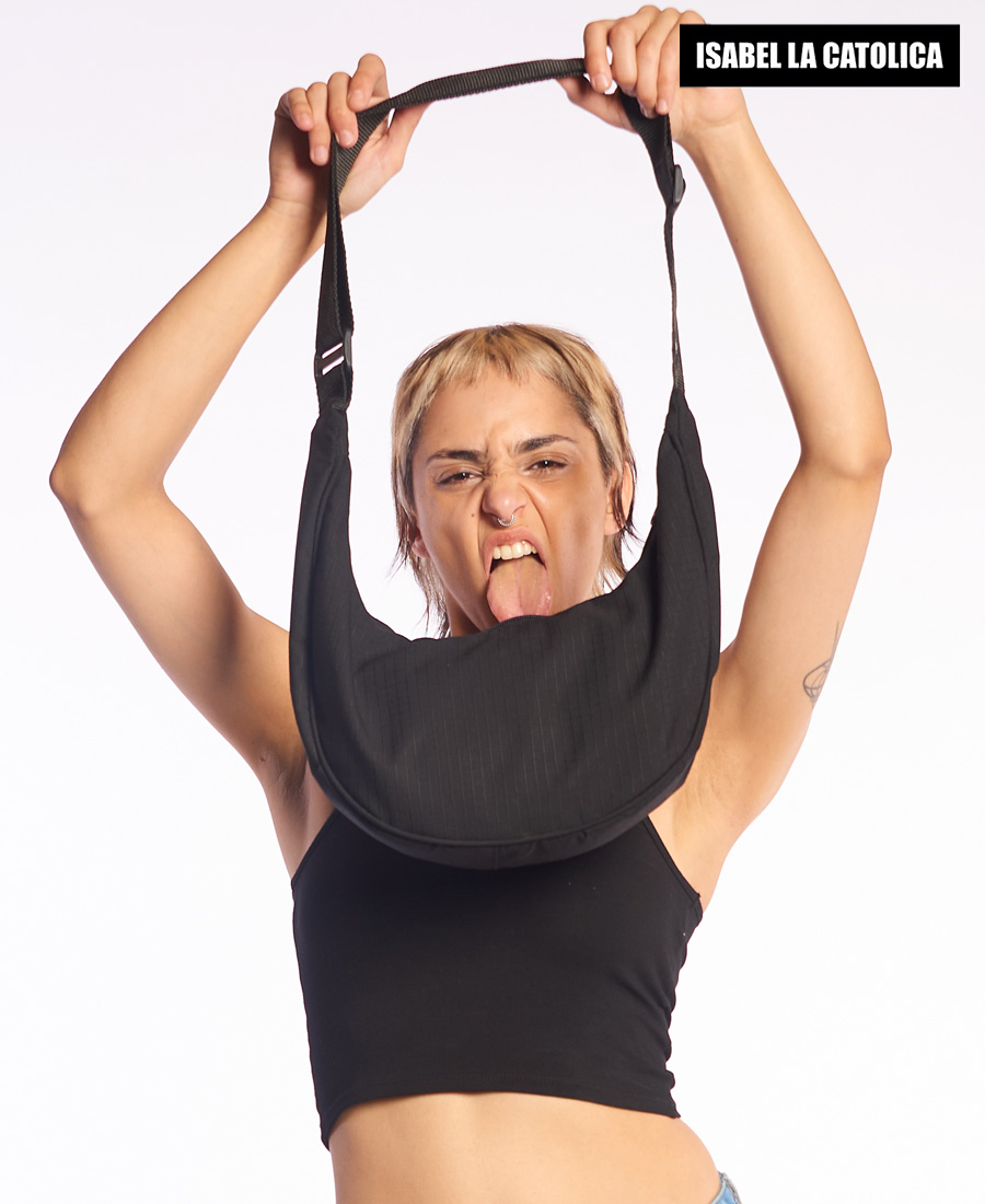 Cartera Isabel La Católica Media Luna