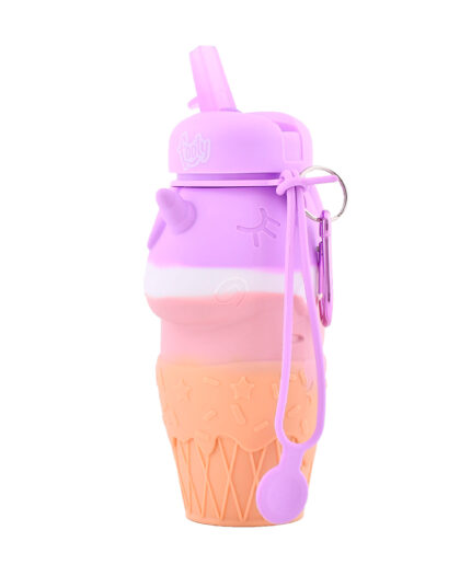 Botella Footy Unicornio Silicona