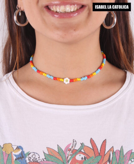 Collar Isabel La Catolica Flor