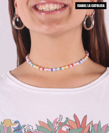 Collar Isabel La Catolica Perlas
