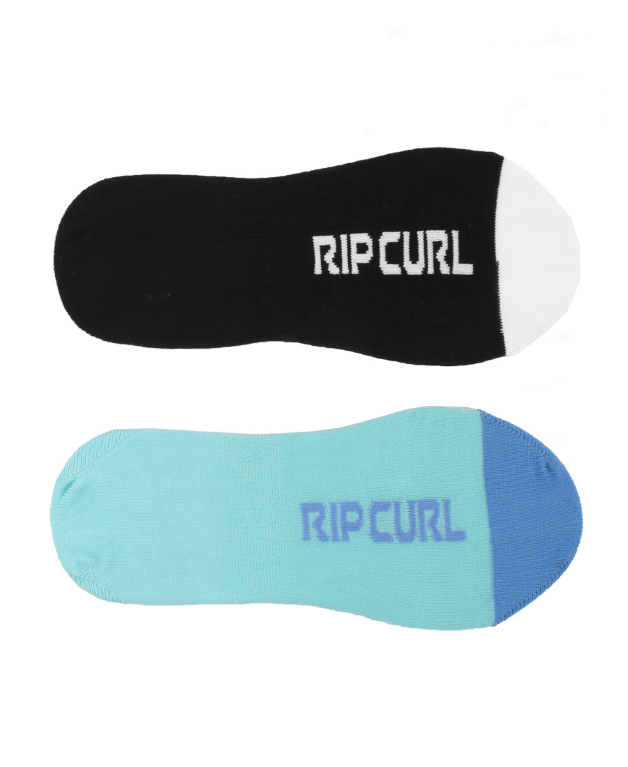 Soquetes Rip Curl No Show Logo X2 - Imagen 2