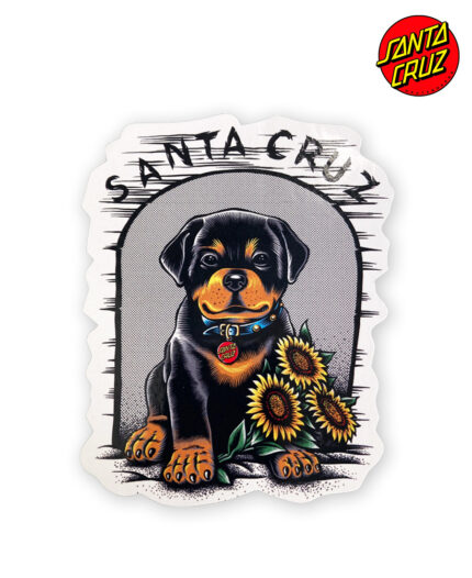 Sticker Santa Cruz Dog