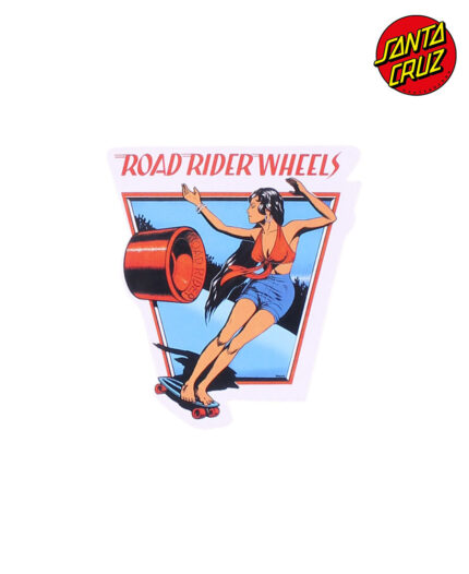Sticker Santa Cruz Mid Road Rider Wheels