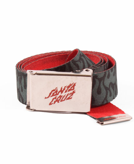 Cinturon  Santa Cruz Flaming Stack Belt