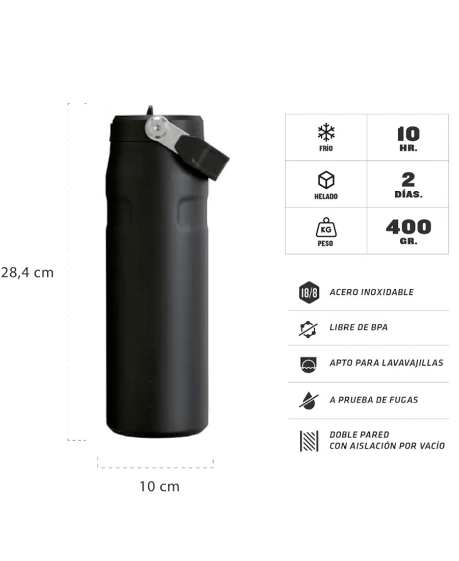 Botella Stanley Iceflow Aerolight Flip straw 2 0 710 Ml - Imagen 2