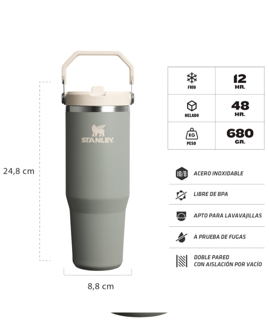 Botella Térmica Stanley Flip Straw 887 Ml - Imagen 4