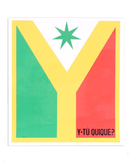 Sticker Y Tú Quique? Logo Big