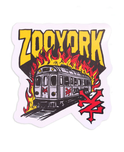 Sticker Zoo York Fire Sub