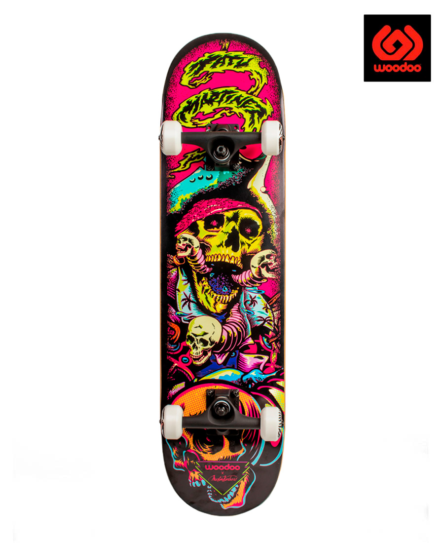 Skate Completo Woodoo Tatu Wizzard