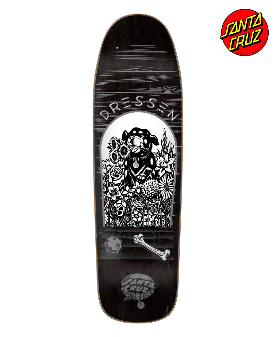 Tabla Santa Cruz Dressen Pup Shaped