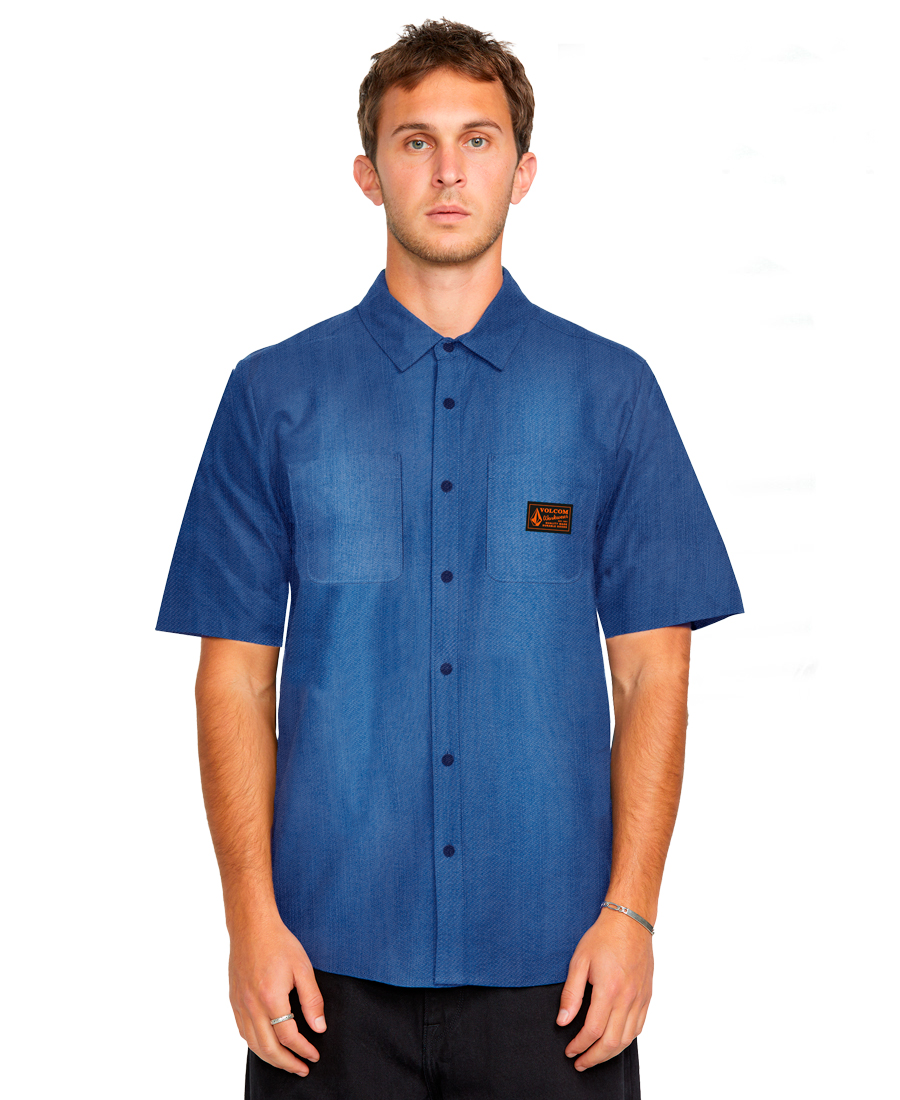 Camisa Volcom Denim Process