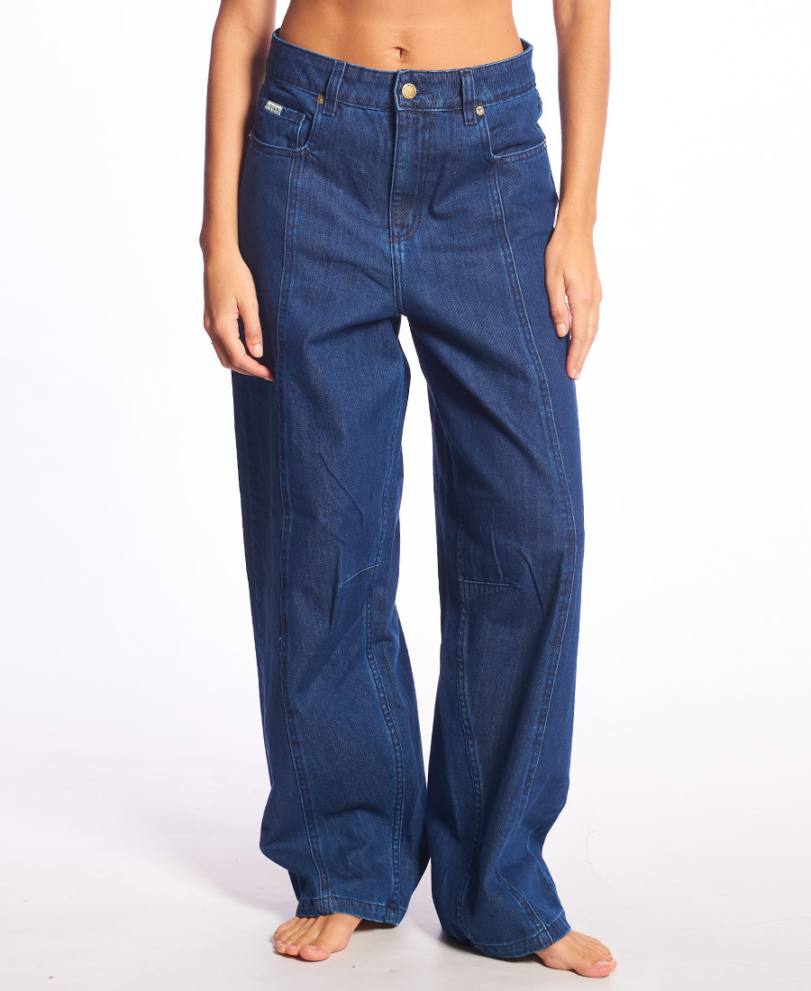 Jean Rip Curl Mid Ballon Blue