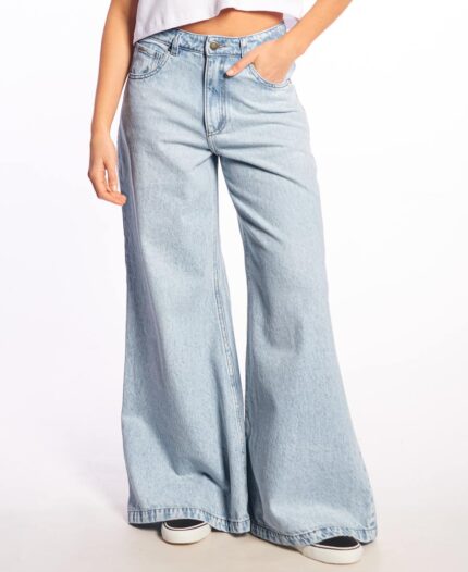 Jean  Rip Curl Low Wide Oxford Light