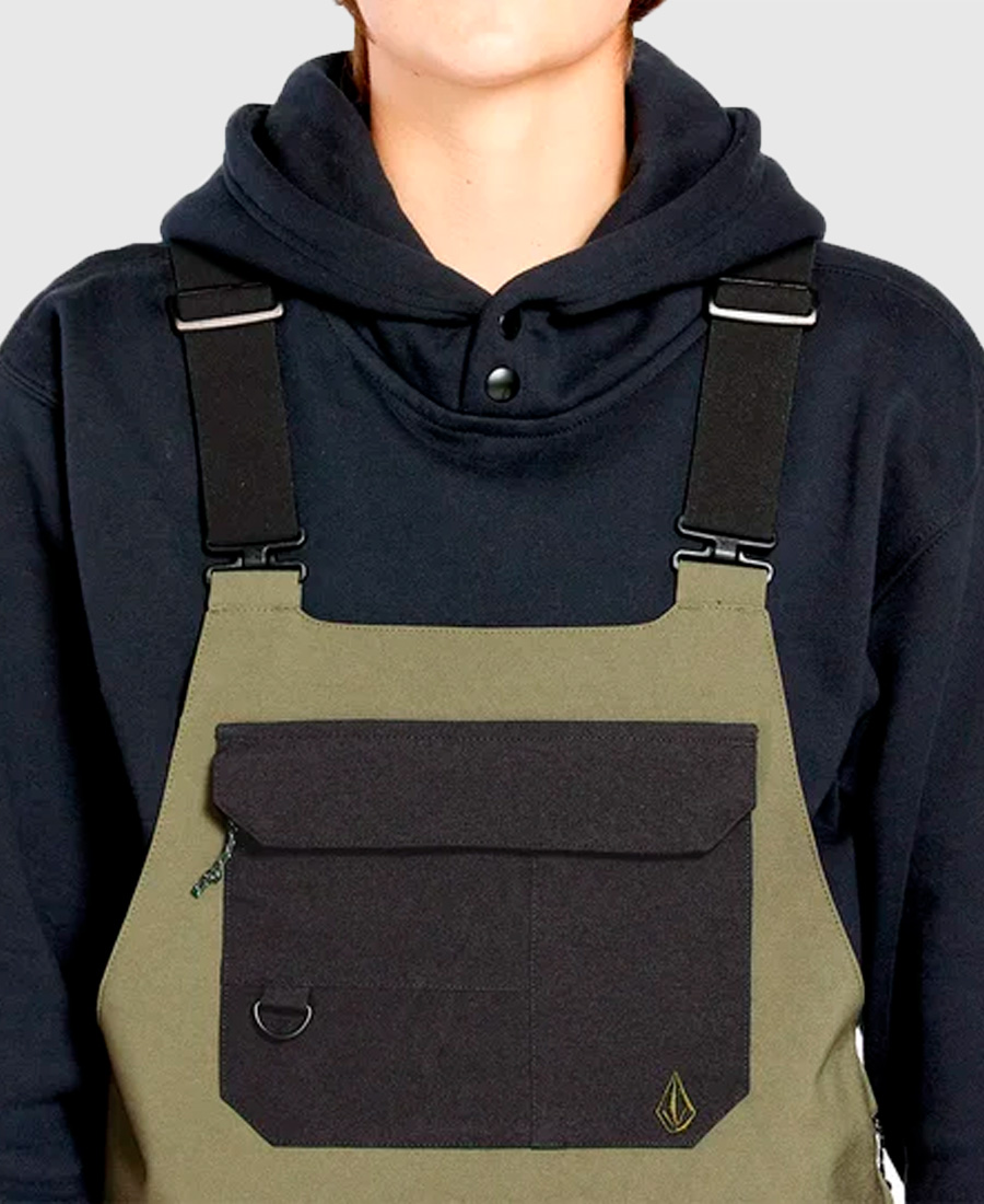 Enterito Volcom Creston 3D Stretch Bib Overall - Imagen 3