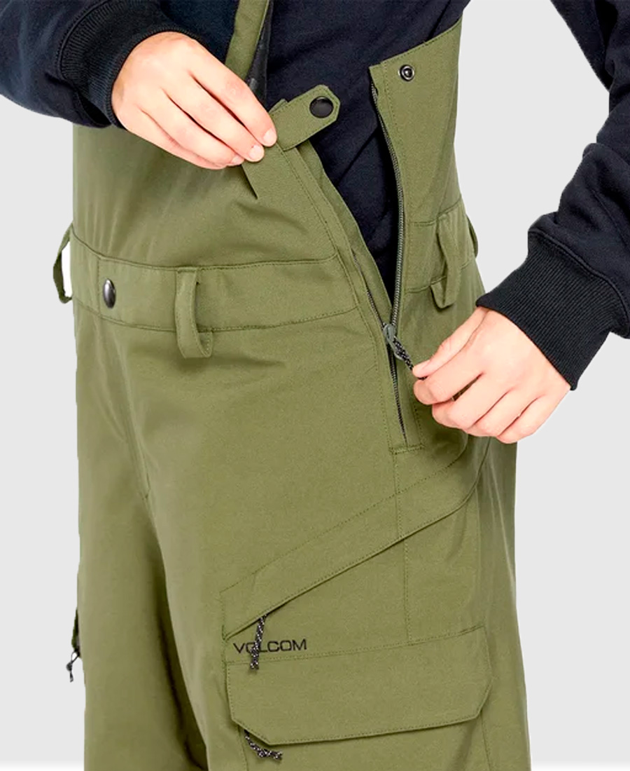 Enterito Volcom Creston 3D Stretch Bib Overall - Imagen 4