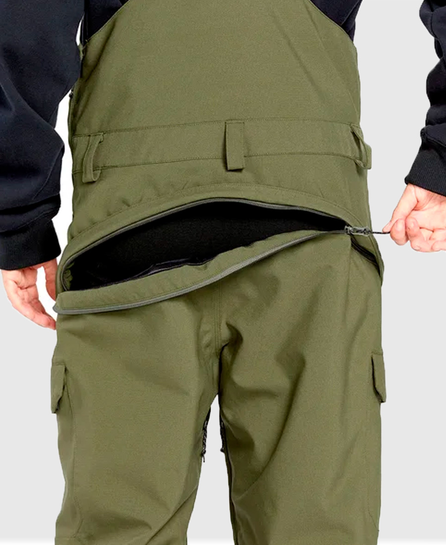 Enterito Volcom Creston 3D Stretch Bib Overall - Imagen 5