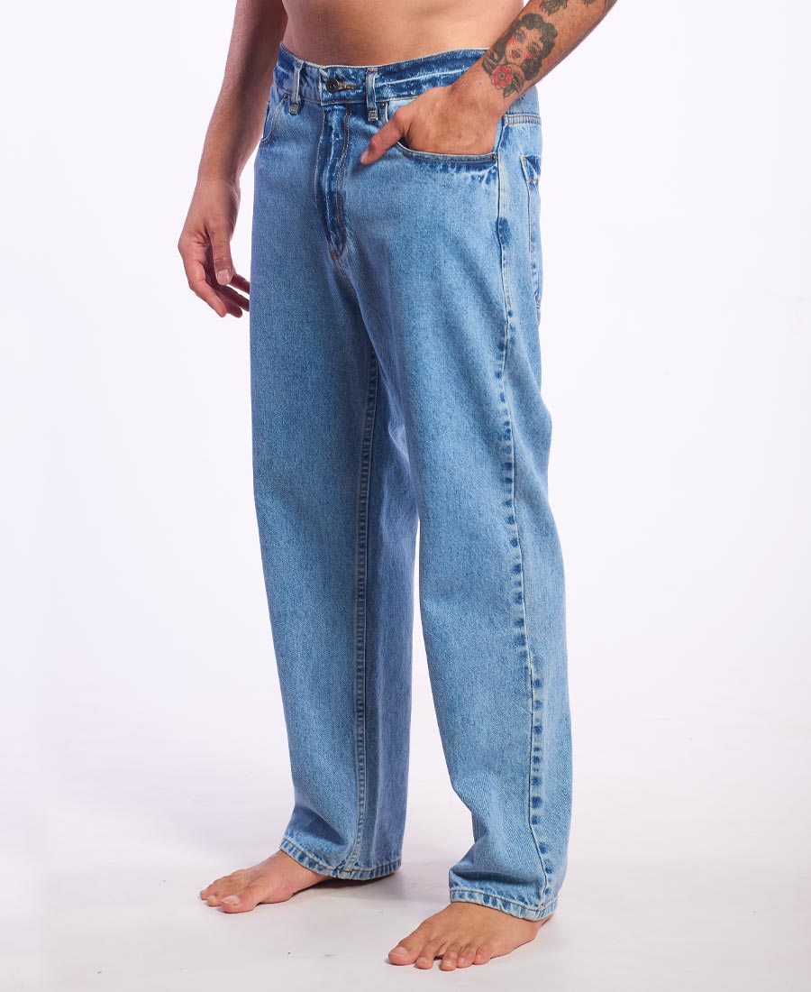Jean Rip Curl Relaxed Washed Blue - Imagen 3