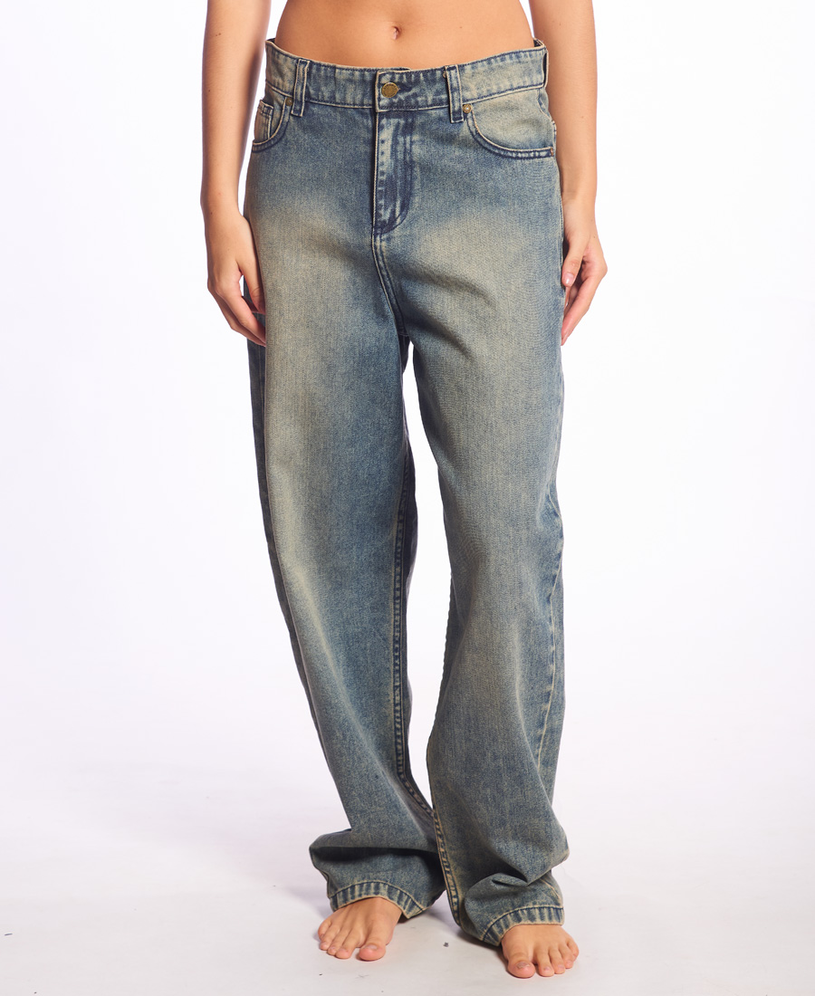 Jean Rip Curl Low Baggy Blue