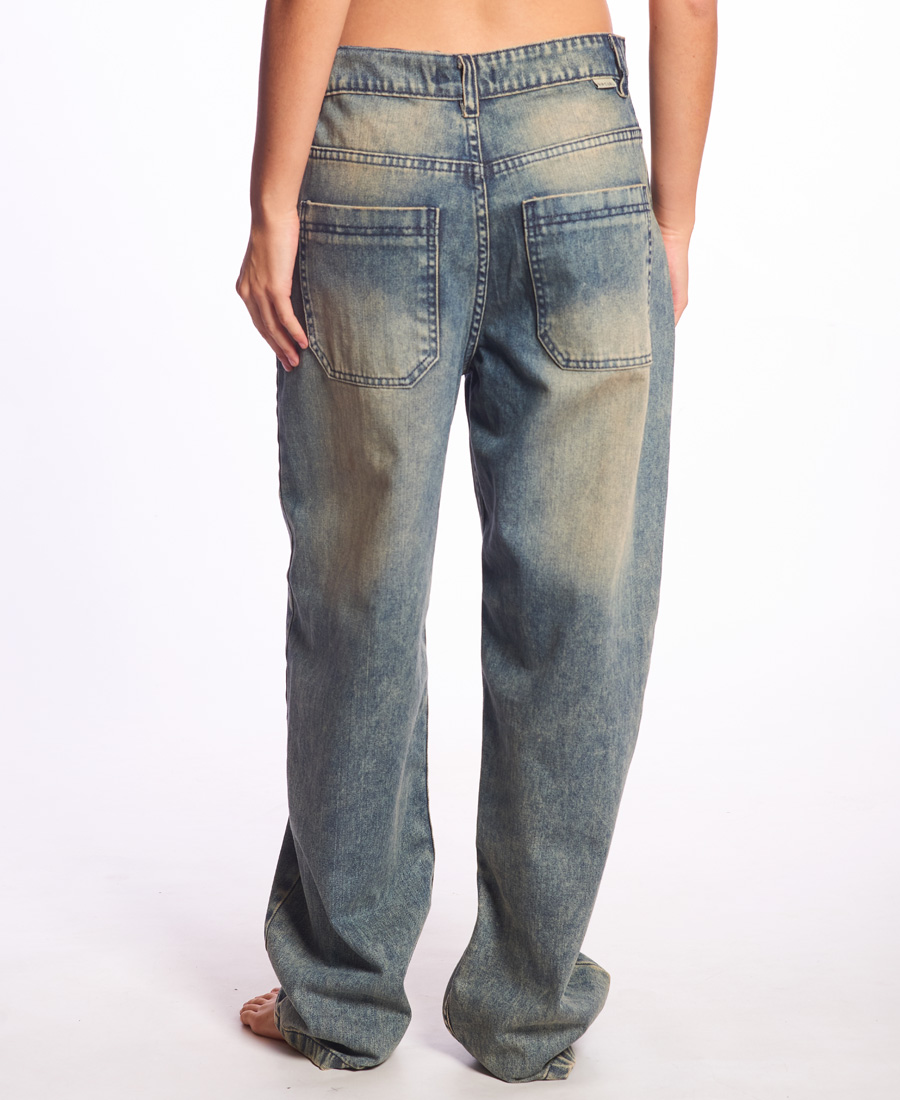 Jean Rip Curl Low Baggy Blue - Imagen 2