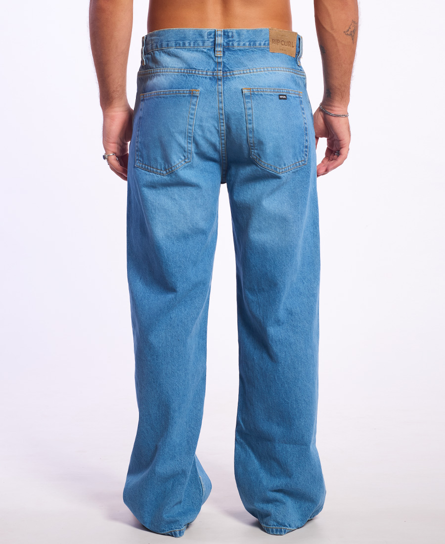 Jean Rip Curl Baggy Vintage Blue - Imagen 2