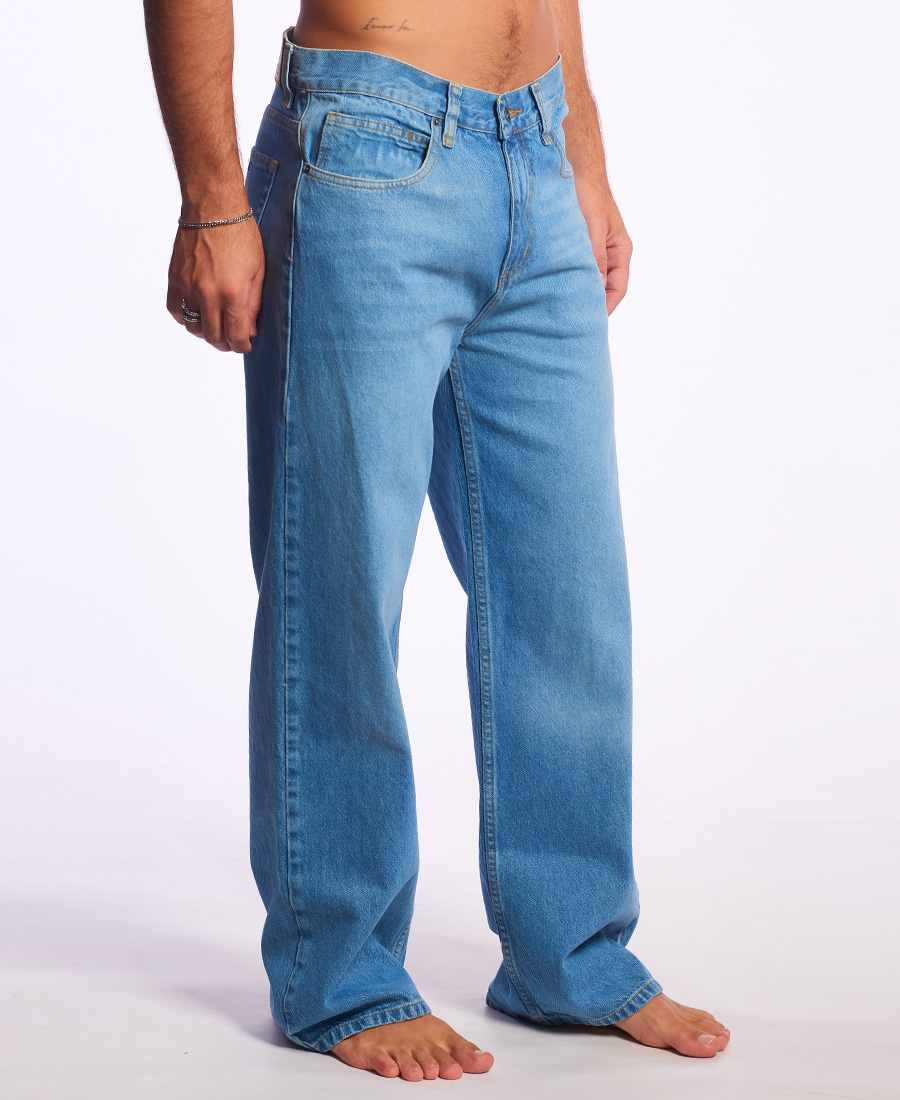 Jean Rip Curl Baggy Vintage Blue - Imagen 4