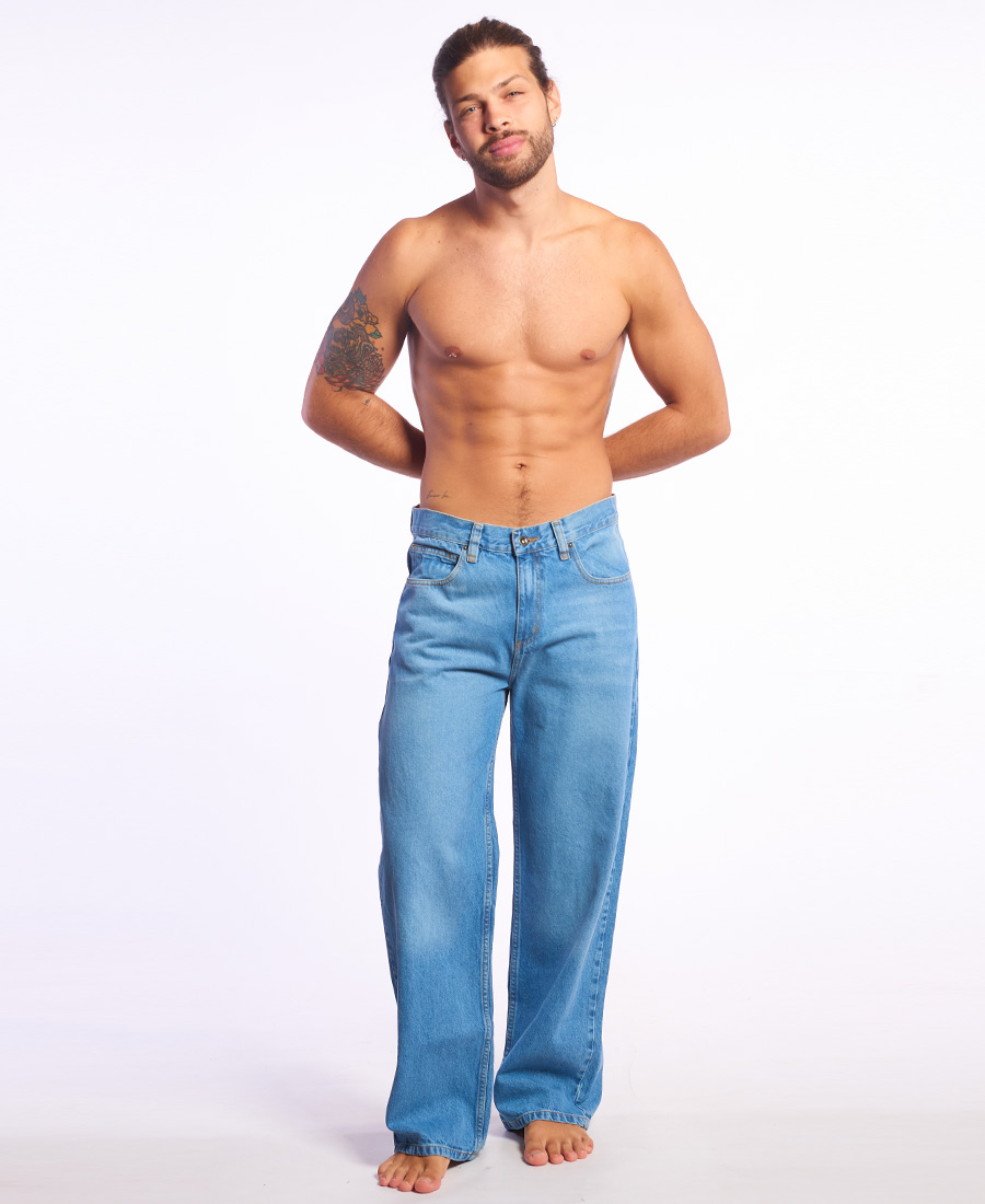 Jean Rip Curl Baggy Vintage Blue - Imagen 5