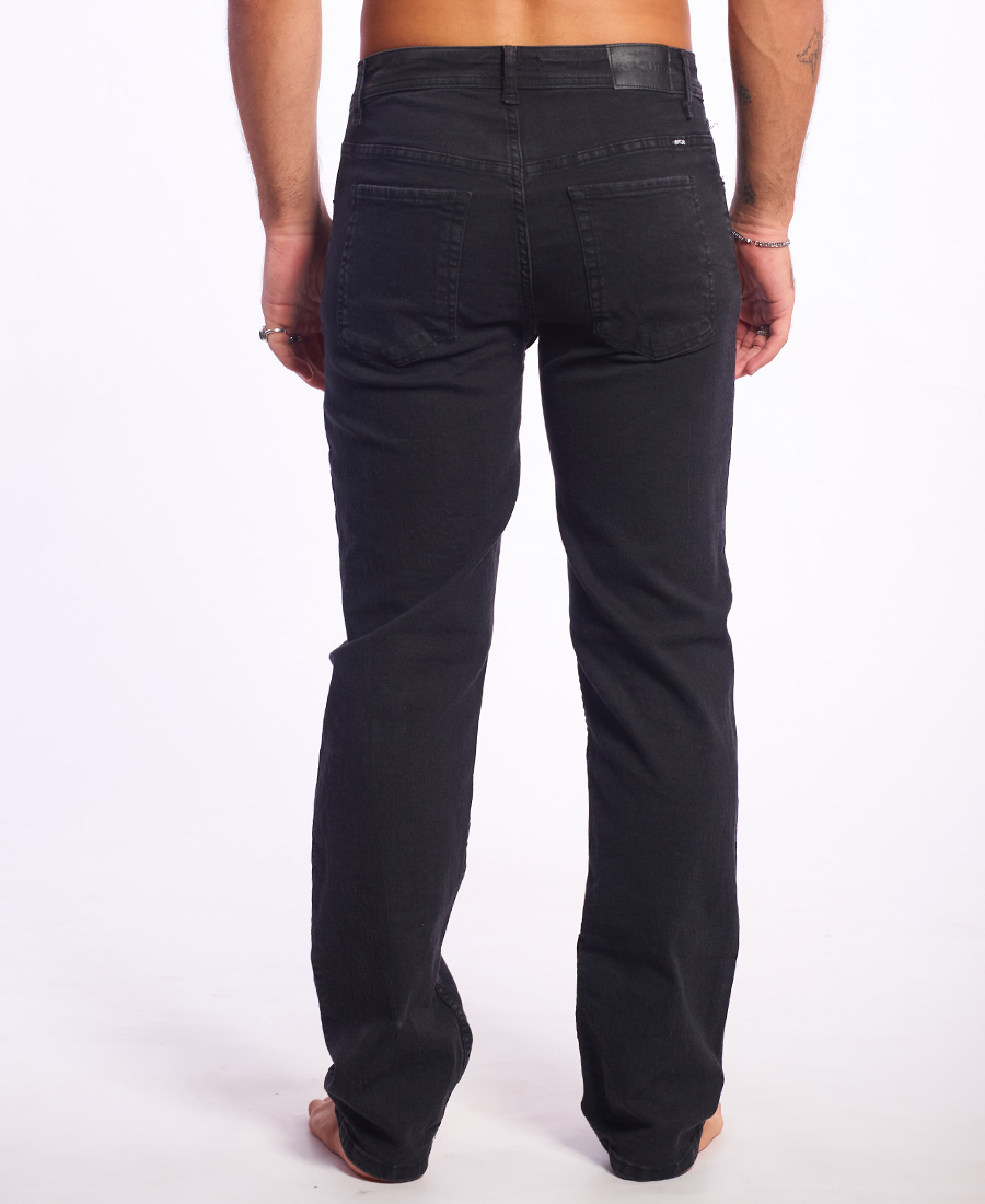 Jean Rip Curl Straight Black - Imagen 4