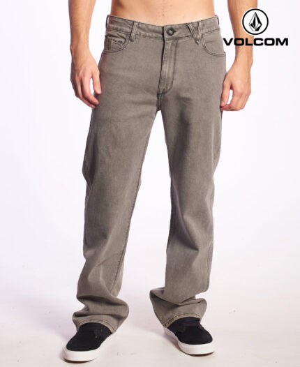 Jean  Volcom Modown Neutr Grey