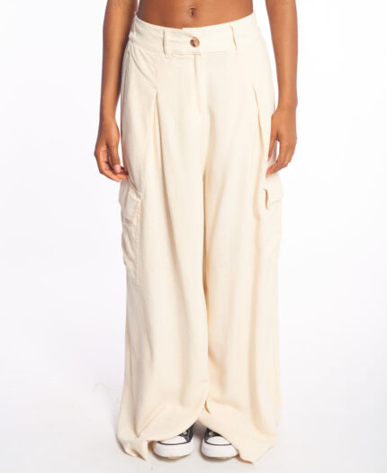 Pantalón Palazzo Y Tú Quique? Cargo Lino