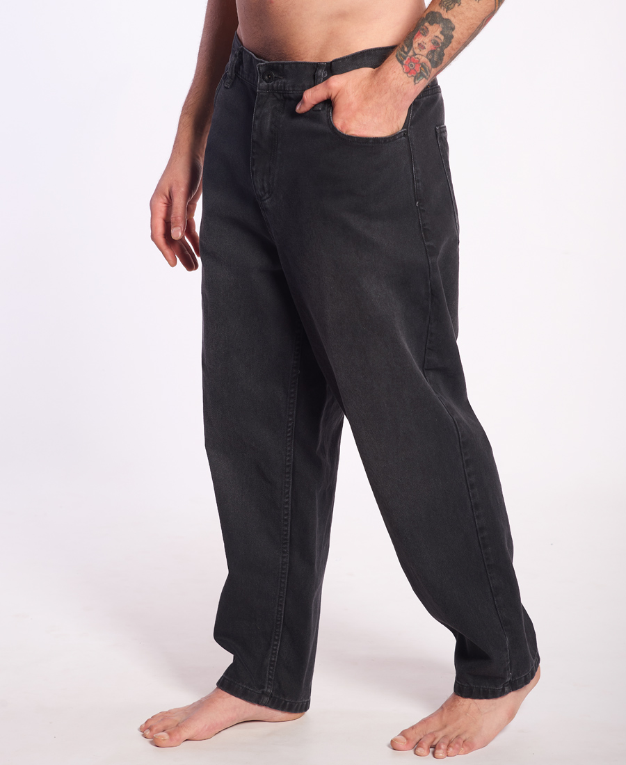 Jean Rip Curl Loose Baggy Black - Imagen 2