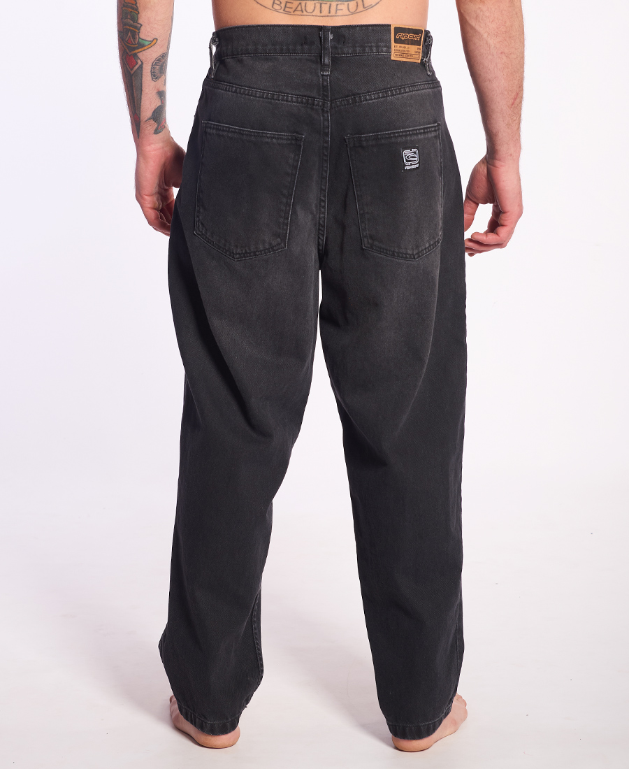 Jean Rip Curl Loose Baggy Black - Imagen 3