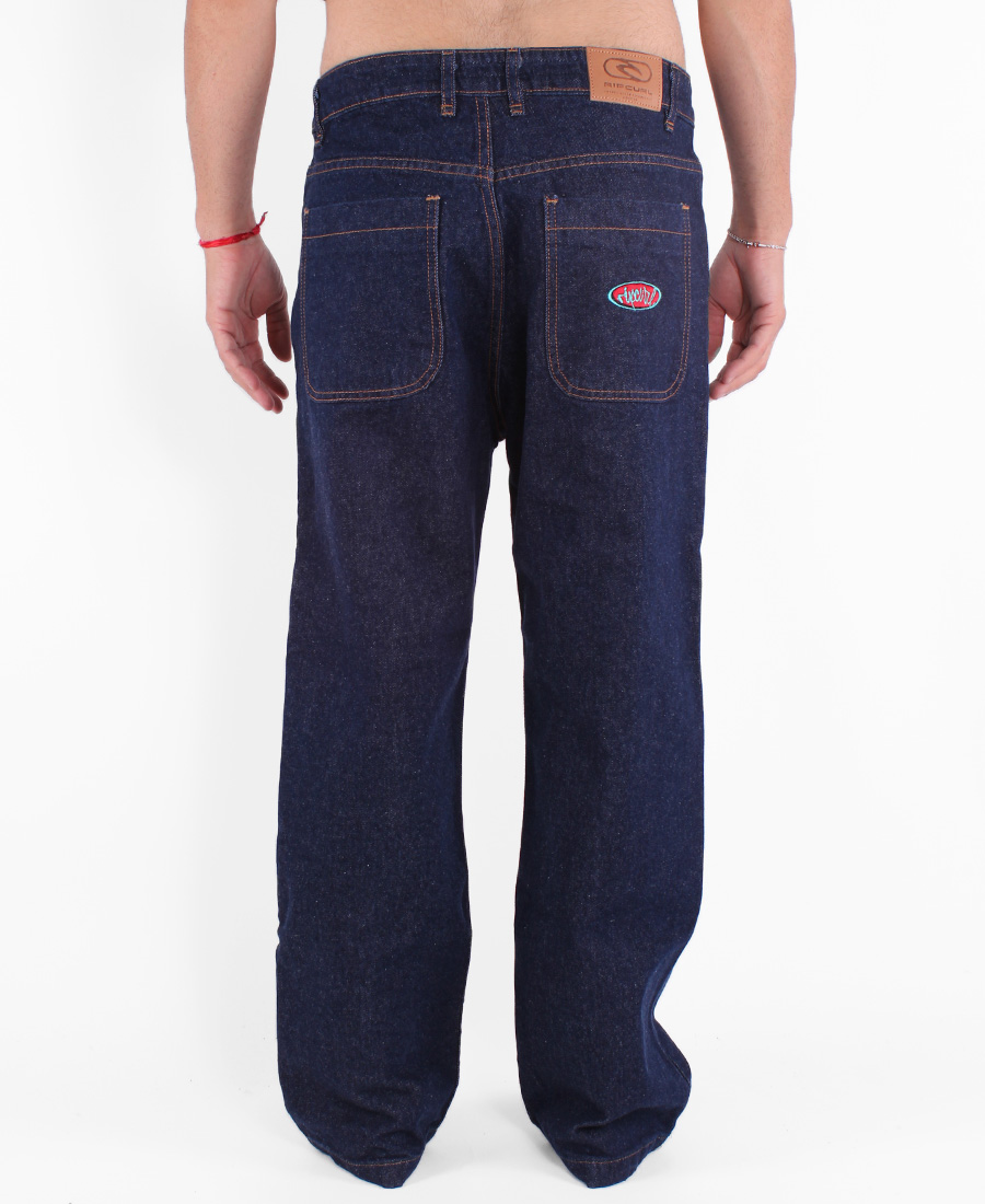 Jean Rip Curl Relaxed Blue Raw - Imagen 3